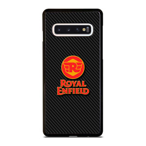 ROYAL ENFIELD MODERN LOGO CARBON Samsung Galaxy S10 Case Cover