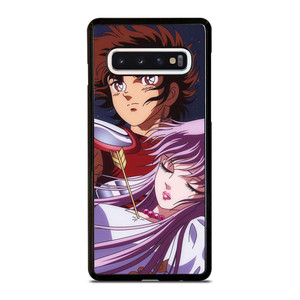 SAINT SEIYA AND PRINCESS Samsung Galaxy S10 Case Cover