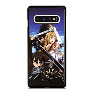 SAO SWORD ART ONLINE KIRITO AND ASUNA Samsung Galaxy S10 Case Cover