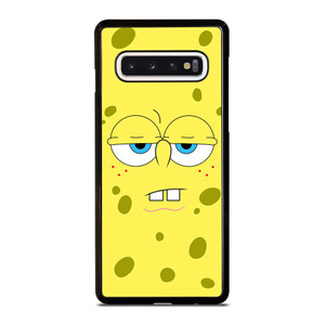 SPONGE BOB EXPRESSION FACE Samsung Galaxy S10 Case Cover