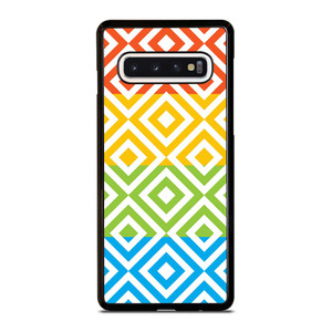 SQUARE PATTERN Samsung Galaxy S10 Case Cover