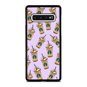 STARBUCKS COFFEE CUP COLLAGE Samsung Galaxy S10 Case Cover