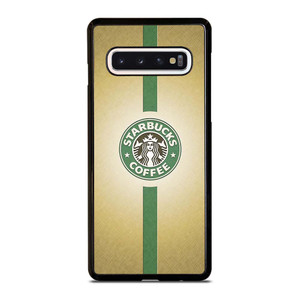 STARBUCKS COFFEE GREEN STRIPE Samsung Galaxy S10 Case Cover