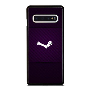 STEAM GAME PURPLE ICON Samsung Galaxy S10 Case Cover
