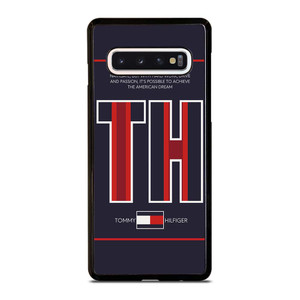 TOMMY HILFIGER TH FASHION LOGO AMERICAN DREAM Samsung Galaxy S10 Case Cover