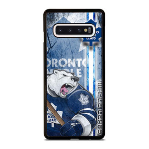 TORONTO MAPLE LEAFS LOGO BEAR MASCOT Samsung Galaxy S10 Case Cover