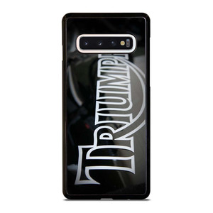 TRIUMPH MOTORCYCLE EMBLEM Samsung Galaxy S10 Case Cover