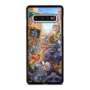 ZOOTOPIA CHARACTERS Disney Samsung Galaxy S10 Case Cover