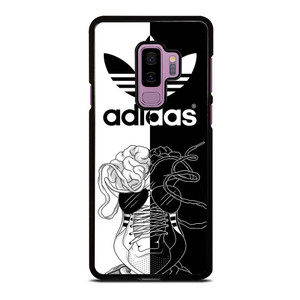 ADIDAS BLACK & WHITE Samsung Galaxy S9 Plus Case Cover