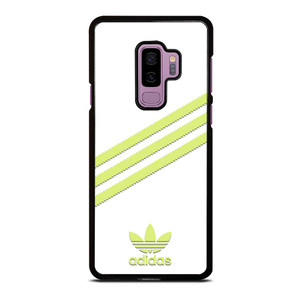 ADIDAS ORIGINALS STRIPES WHITE YELLOW Samsung Galaxy S9 Plus Case Cover