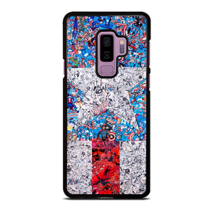 CAPTAIN AMERICA LOGO COLLAGE Samsung Galaxy S9 Plus Case Cover