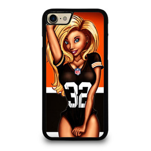 CLEVELAND BROWNS NFL CARTOON GIRL iPhone 7 / 8 Case Cover