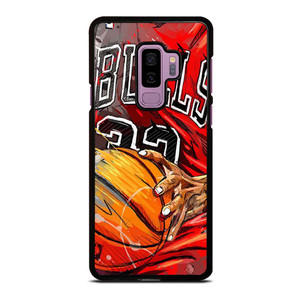 CHICAGO BULLS TEAM BASKETBALL ART Samsung Galaxy S9 Plus Case Cover