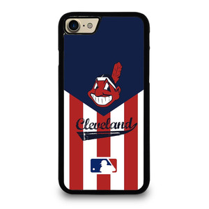 CLEVELAND INDIANS STRIPE LOGO iPhone 7 / 8 Case Cover CLEVELAND INDIANS STRIPE LOGO iPhone 7 / 8 Case Cover