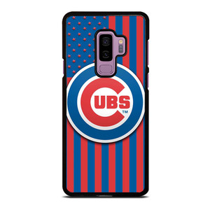 CHICAGO CUBS LOGO BASEBALL TEAM USA FLAG Samsung Galaxy S9 Plus Case Cover