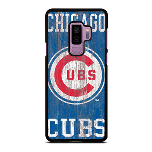 CHICAGO CUBS ON WOOD LOGO Samsung Galaxy S9 Plus Case Cover