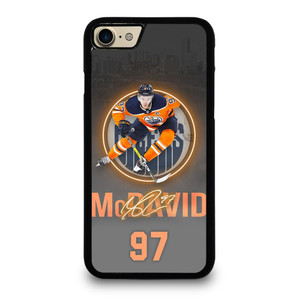 CONNOR MCDAVID EDMONTON OILERS PLAYER iPhone 7 / 8 Case Cover