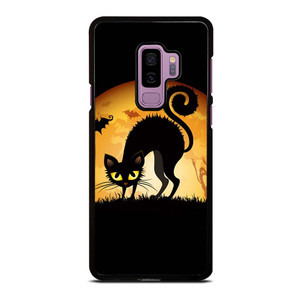 HALLOWEEN BLACK CAT Samsung Galaxy S9 Plus Case Cover