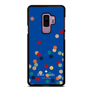 KATE SPADE NEW YORK LOGO SPARKLE POLKADOTS ICON Samsung Galaxy S9 Plus Case Cover