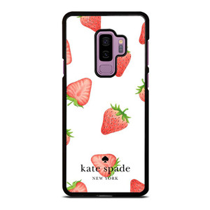 KATE SPADE NEW YORK LOGO STRAWBERRY ICON Samsung Galaxy S9 Plus Case Cover