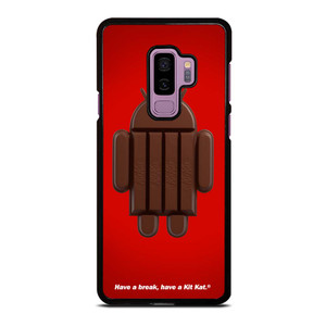 KIT KAT CHOCOLATE ANDROID ICON Samsung Galaxy S9 Plus Case Cover