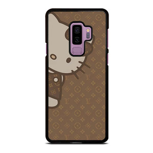 LOUIS VUITTON LV PATTERN LOGO HELLO KITTY Samsung Galaxy S9 Plus Case Cover