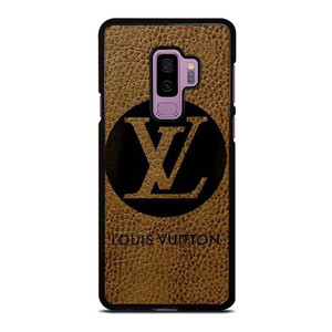 LOUIS VUITTON PARIS LV LOGO LEATHER Samsung Galaxy S9 Plus Case Cover