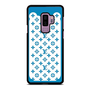 LOUIS VUITTON PATERN ICON LOGO BLUE Samsung Galaxy S9 Plus Case Cover