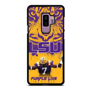 LSU TIGERS LOUISIANA STATE UNIVERSITY PURPLE LIVE Samsung Galaxy S9 Plus Case Cover