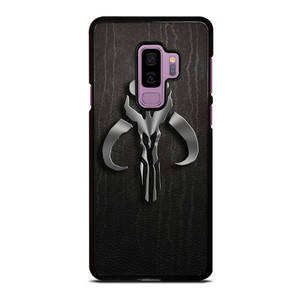 MANDALORIAN LEATHER LOGO Samsung Galaxy S9 Plus Case Cover
