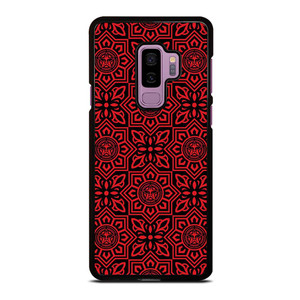 OBEY RED LOGO PATTERN Samsung Galaxy S9 Plus Case Cover
