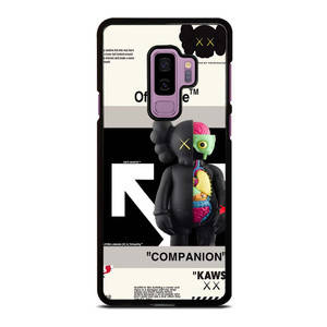 OFF WHITE KAWS COMPANION Samsung Galaxy S9 Plus Case Cover