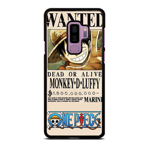 ONE PIECE LUFFY WANTED Samsung Galaxy S9 Plus Case Cover