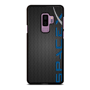 SPACE X LOGO METAL Samsung Galaxy S9 Plus Case Cover