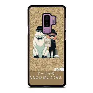 SPY X FAMILY FORGER MANGA ANIME ANYA AND BOND Samsung Galaxy S9 Plus Case Cover