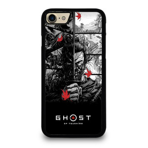 GHOST OF TSUSHIMA LOGO BLACK WHITE iPhone 7 / 8 Case Cover GHOST OF TSUSHIMA LOGO BLACK WHITE iPhone 7 / 8 Case Cover