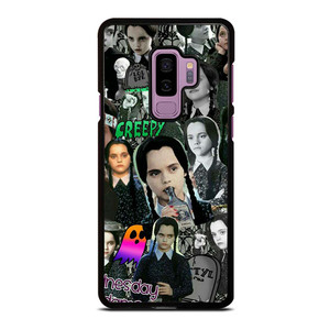WEDNESDAY ADDAMS COLLAGE Samsung Galaxy S9 Plus Case Cover
