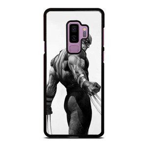 WOLVERINE X-MEN BLACK WHITE ART Samsung Galaxy S9 Plus Case Cover
