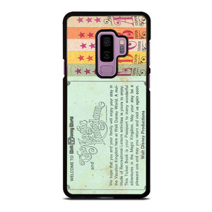 WORLD DISNEY TICKET BOOK Samsung Galaxy S9 Plus Case Cover