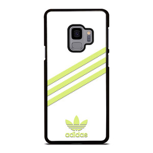 ADIDAS ORIGINALS STRIPES WHITE YELLOW Samsung Galaxy S9 Case Cover