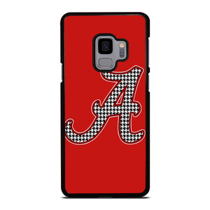 ALABAMA CRIMSON TIDE HOUNDSTOOTH ICON Samsung Galaxy S9 Case Cover