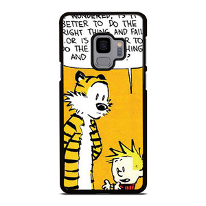 CALVIN AND HOBBES QUOTE Samsung Galaxy S9 Case Cover