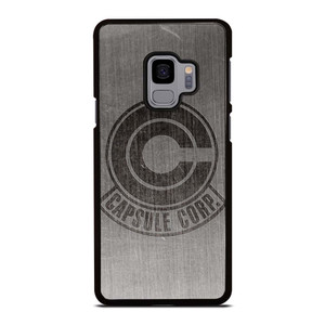 CAPSULE CORP METAL LOGO DRAGON BALL Z Samsung Galaxy S9 Case Cover
