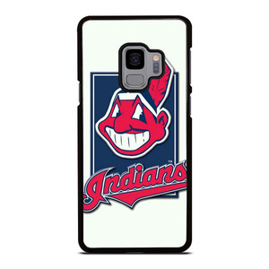 CLEVELAND INDIANS LOGO BASEBALL TEAM MASCOT Samsung Galaxy S9 Case Cover