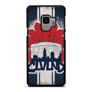 CLEVELAND INDIANS LOGO BASEBALL TEAM TRIBE TOWN Samsung Galaxy S9 Case Cover