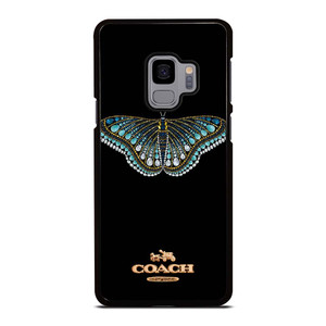 COACH NEW YORK DIAMOND BUTTERFLY Samsung Galaxy S9 Case Cover