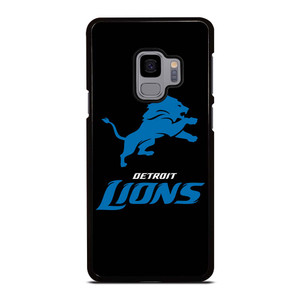 DETROIT LIONS BLACK LOGO Samsung Galaxy S9 Case Cover
