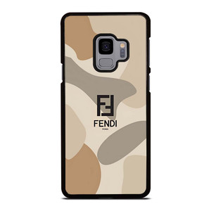 FENDI ROMA LOGO CAMO Samsung Galaxy S9 Case Cover
