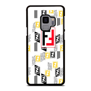 FENDI ROMA LOGO WHITE Samsung Galaxy S9 Case Cover