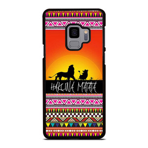 HAKUNA MATATA LION KING SUNSET AZTEC Samsung Galaxy S9 Case Cover